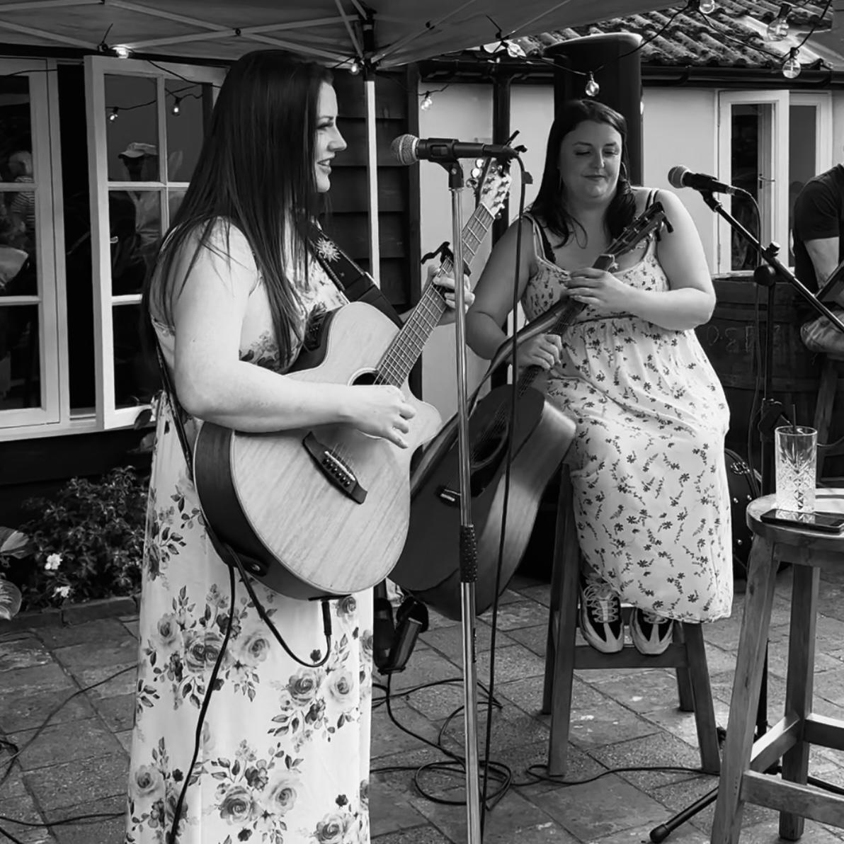 Acoustic music on the patio Sunday 18th May